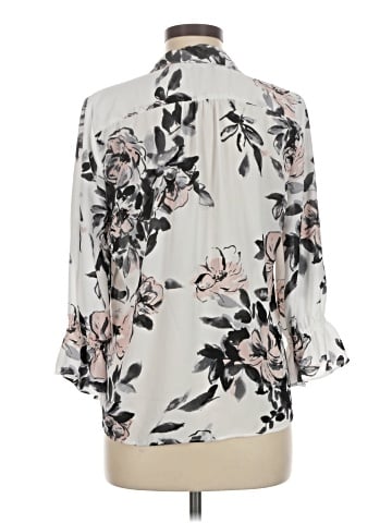 Karl Lagerfeld Paris 3/4 Sleeve Blouse (view 2)