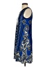 AB Studio Paisley Blue Casual Dress Size S - photo 5