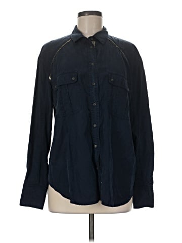 Free People Long Sleeve Button-Down Shirt (view 1)
