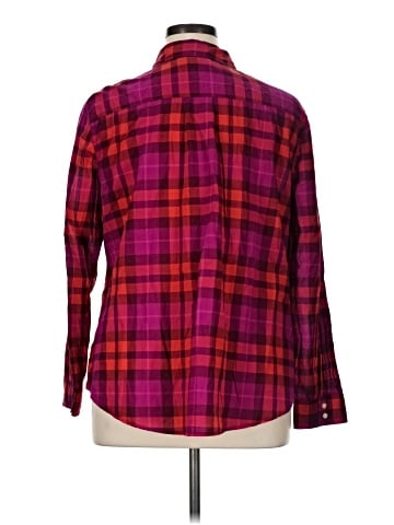 St. John's Bay Long Sleeve Button-Down Shirt (view 2)