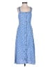 Unbranded 100% Polyester Blue Casual Dress Size S - photo 1