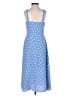 Unbranded 100% Polyester Blue Casual Dress Size S - photo 2