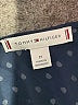 Tommy Hilfiger 100% Polyester Polka Dots Black Blue Long Sleeve Blouse Size M - photo 7