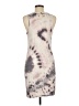 Mossimo 100% Rayon Tie-dye Gray Casual Dress Size M - photo 2