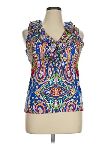 Lauren by Ralph Lauren Sleeveless Blouse (view 1)