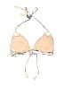 Zingara Tropical Purple Yellow Swimsuit Top Size 12 - photo 2