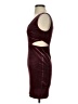 Express Solid Burgundy Cocktail Dress Size XXS - photo 5