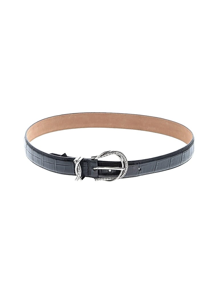 Pre-owned Brighton Leather Belt In Blue