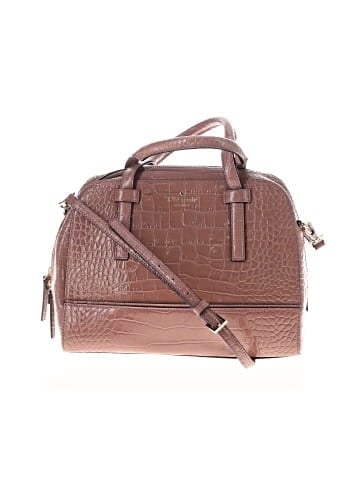 Kate Spade New York Leather Satchel (view 1)