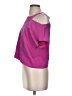 Milly Purple Short Sleeve Top Size S - photo 5