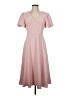 DKNY Solid Pink Cocktail Dress Size 6 - photo 1