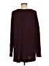 Caslon Solid Marled Burgundy Pullover Sweater Size M - photo 2