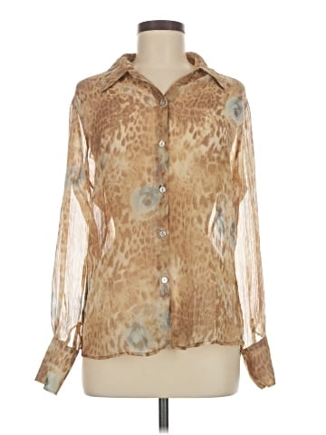 A'nue Ligne Long Sleeve Blouse (view 1)