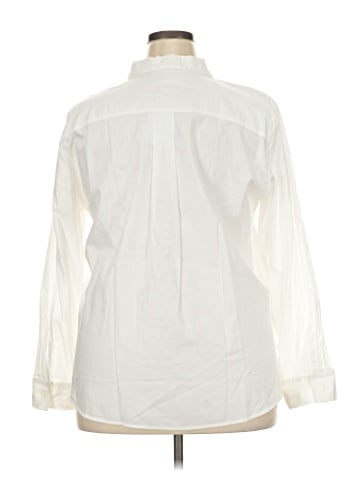 Ann Taylor LOFT Long Sleeve Button-Down Shirt (view 2)