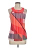 Adidas 100% Polyester Orange Sleeveless Blouse Size M - photo 1