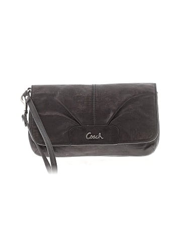 Coach Factory Leather Wristlet (view 1)