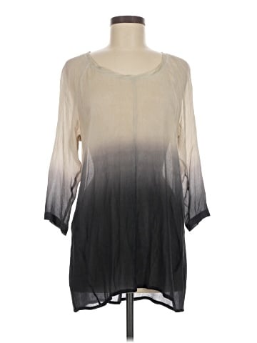 DKNY Jeans 3/4 Sleeve Blouse (view 1)