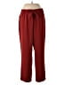 Ann Taylor LOFT 100% Polyester Solid Red Casual Pants Size M - photo 1