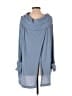 We the Free Blue Poncho Size S - photo 2