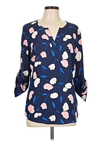 41Hawthorn 3/4 Sleeve Blouse (view 1)
