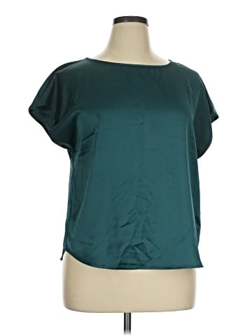 Tahari Short Sleeve Blouse (view 1)
