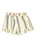 Unbranded 100% Polyester Stripes Yellow Shorts Size L - photo 1