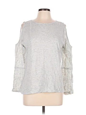 Ann Taylor LOFT 3/4 Sleeve T-Shirt (view 1)