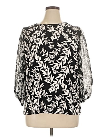 Kasper 3/4 Sleeve Blouse (view 1)