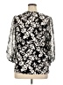 Kasper Black 3/4 Sleeve Blouse Size 1X - photo 2