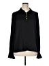 Paige 100% Polyester Black Long Sleeve Blouse Size XL - photo 1