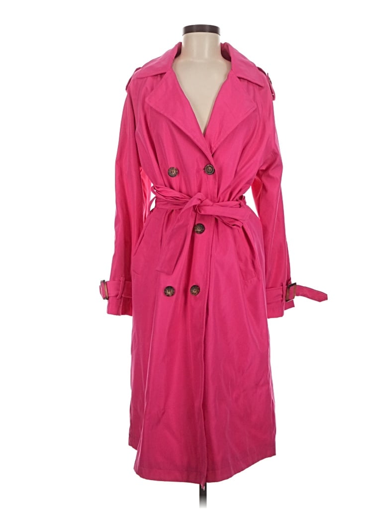 Pre-owned Stoosh Trenchcoat In Pink