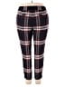 Ann Taylor LOFT Plaid Black Casual Pants Size XL - photo 2