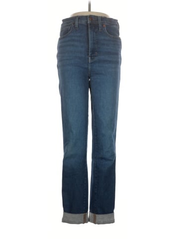 Madewell Tall High-Rise Stovepipe Jeans in Auraria Wash (view 1)