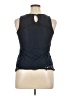 Iz Byer 100% Polyester Blue Sleeveless Blouse Size XL - photo 2