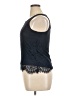 Iz Byer 100% Polyester Blue Sleeveless Blouse Size XL - photo 5