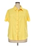 Cato Yellow Short Sleeve Blouse Size 22 - photo 1