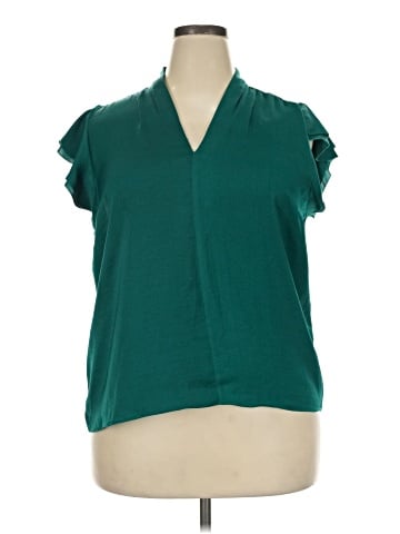 Nine West Short Sleeve Blouse (view 1)