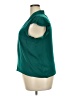 Nine West 100% Polyester Teal Short Sleeve Blouse Size XXL - photo 5