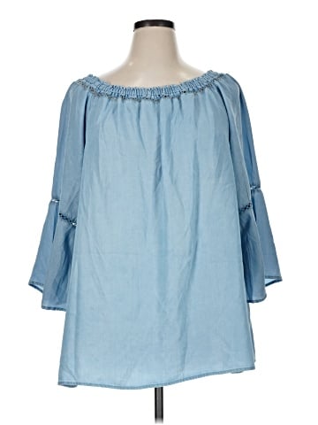 Soft Surroundings 3/4 Sleeve Blouse (view 1)