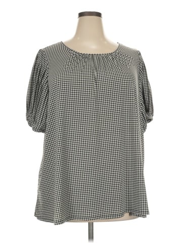 Lane Bryant Short Sleeve Blouse (view 1)