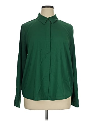 Ann Taylor Long Sleeve Blouse (view 1)