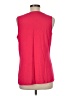 Cynthia Rowley 100% Polyester Red Sleeveless Blouse Size M - photo 2