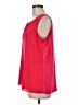 Cynthia Rowley 100% Polyester Red Sleeveless Blouse Size M - photo 5