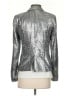 MICHAEL Michael Kors 100% Polyester Metallic Silver Blazer Size 0 - photo 2