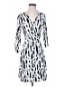 Laundry by Design Print White Casual Dress Size XS - photo 1