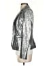 MICHAEL Michael Kors 100% Polyester Metallic Silver Blazer Size 0 - photo 5