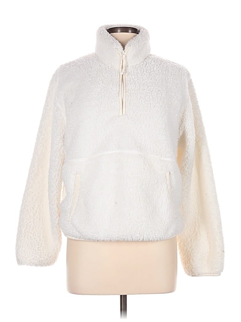 Pre-owned Target Fleece Jacket In Ivory