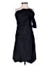 BCBGMAXAZRIA 100% Polyester Black Cocktail Dress Size 6 - photo 1