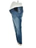 Isabel Maternity Color Block Blue Jeans Size 4 Maternity - photo 5