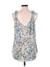 CAbi 100% Polyester White Sleeveless Blouse Size L - photo 2